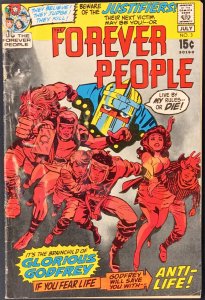 The Forever People #3 (1971) VG-