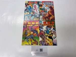 4 MARVEL comic books Genetix #3 Dark Guard #3 Gun Runner #3 6 12 KM15