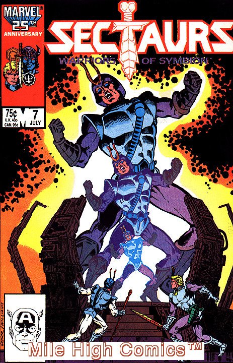 SECTAURS (1985 Series)  (MARVEL) (WARRIORS OF SYMBION) #7 Near Mint Comics Book