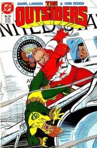 Outsiders (1985 series) #24, VF+ (Stock photo)