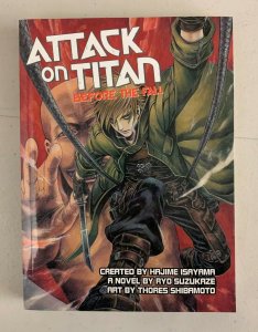 Attack on Titan Before the Fall Novel 2014 Paperback Ryo Suzukaze  