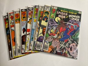 Marvel Team-Up 96-104 Very Fine Vf 8.0 Marvel 