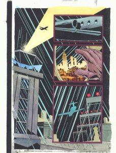 Spider-Man: Made Men #1 p.9 Color Guide Art - Air Traffic Control by John Kalisz