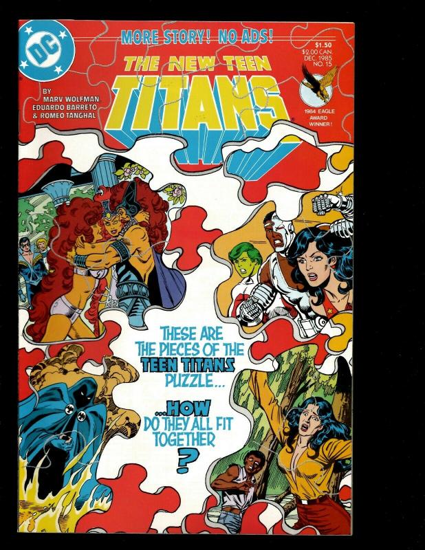 Lot Of 12 New Teen Titans DC Comics # 9 10 11 12 13 14 15 16 17 18 19 20 JF7