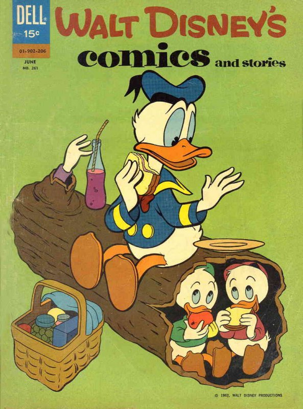 Walt Disney's Comics and Stories #261 POOR ; Dell | low grade comic