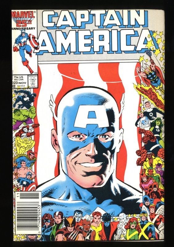 Captain America #323 FN/VF 7.0 1st John Walker!