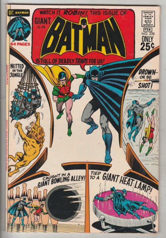 Batman #228 (Feb-71) NM/NM- High-Grade Batman, Robin the Boy Wonder