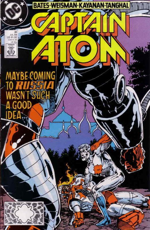 Captain Atom (DC) #31 VF/NM; DC | save on shipping - details inside
