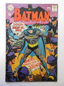 Batman #201 (1968) FN- Condition!