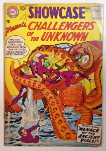 Showcase #12 VG+(DC 1957) 4th Challengers, Kirby