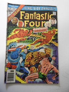 Fantastic Four Annual #11 (1976) VG Condition moisture stains
