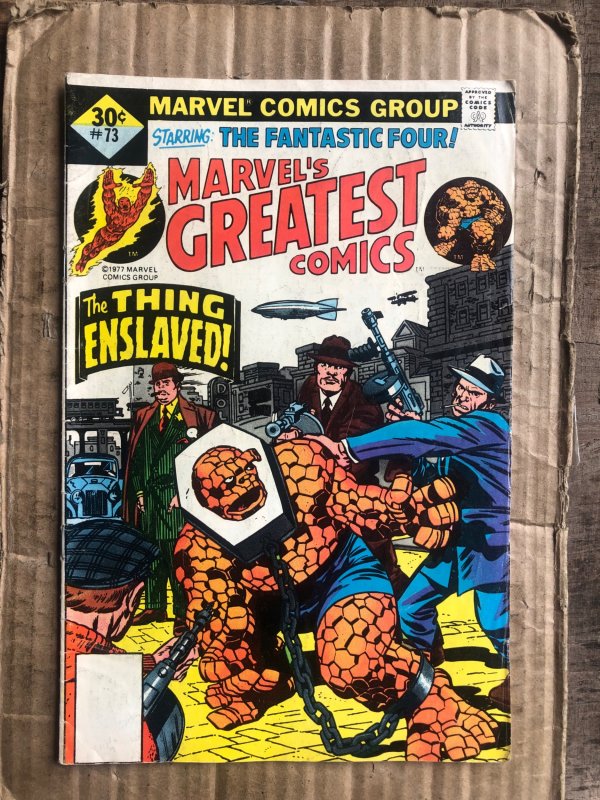 Marvel's Greatest Comics #73 (1977)