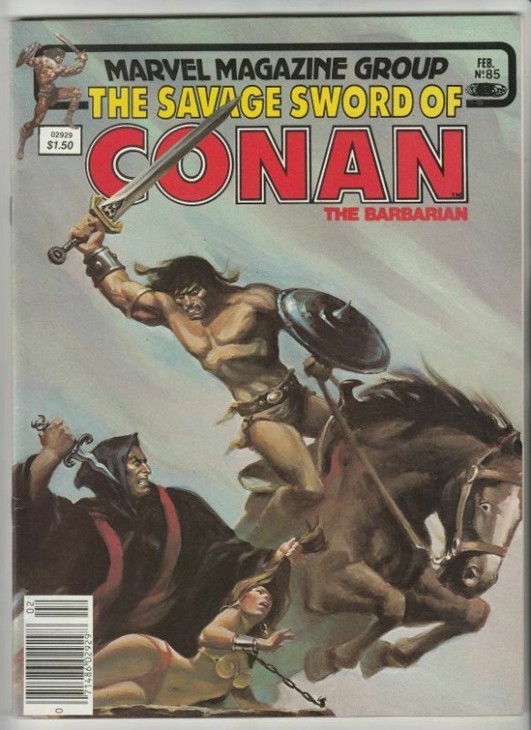 Savage Sword of Conan # 85 Strict NM- Artist Gil Kane masterpiece.