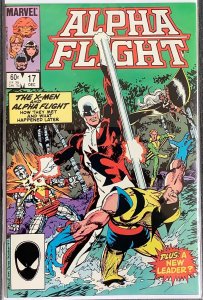 Alpha Flight #17 Direct Edition (1984, Marvel) X-Men Crossover. NM