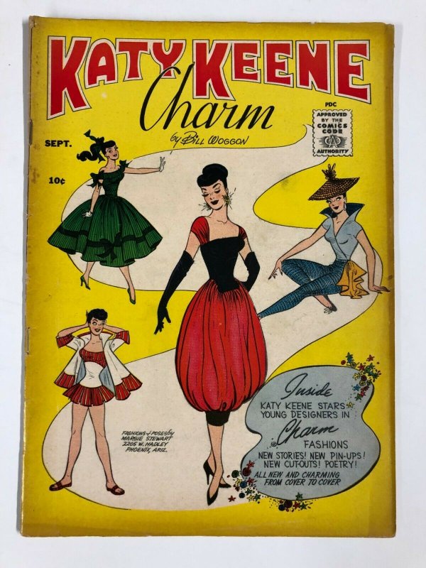 KATY KEENE CHARM  GOOD+  Bill Woggon  1958 young designers