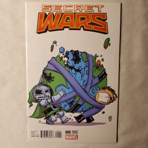 Secret Wars 9 Near Mint- Cover by Skottie Young