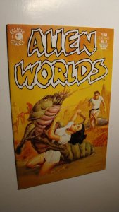 ALIEN WORLDS 9 NUDITY *NM- 9.2*  WORLDS TWISTED TALES ECLIPSE GREAT ART 
