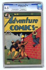 Adventure Comics #56 (1940) CGC 6.5 FN+