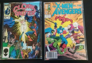 MARVEL BRONZE AGE 9PC(FN)DEFENDERS,X-MEN vs AVENGERS, X-MEN & MICRONAUTS 1983-92