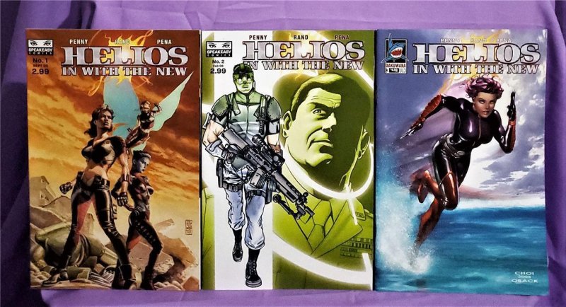HELIOS In with The New #1 - 3 Gabe Pena Jason Rand Speakeasy Comics
