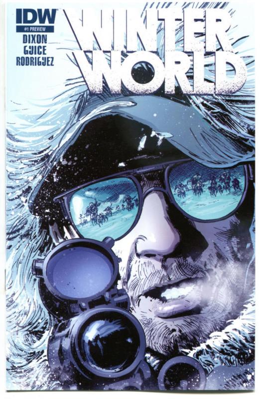 WINTER WORLD #1, NM, Preview Ashcan, 2014, IDW, Survival, more Promos in store