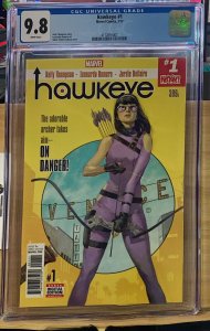 Hawkeye #1 CGC 9.8 ? 1st Kate Bishop series ? Don't sleep on this one! MCU