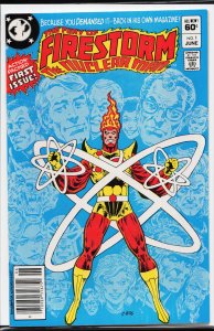 The Fury of Firestorm #1 (1982) Firestorm [Key Issue]