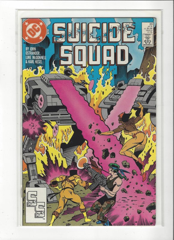 Suicide Squad #23 1989 DC Comics Copper Age  NM