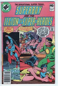 SUPERBOY #255 - 3.5 - WP - Legion Of Super-Heroes