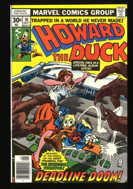 Howard the Duck #16 NM+ 9.6