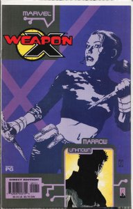 Weapon X: The Draft - Marrow (2002) Weapon X