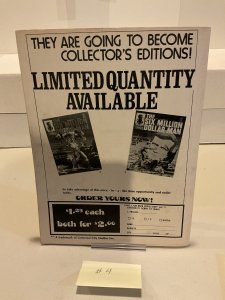 Six Million Dollar Man Magazine #4  January 1977  F