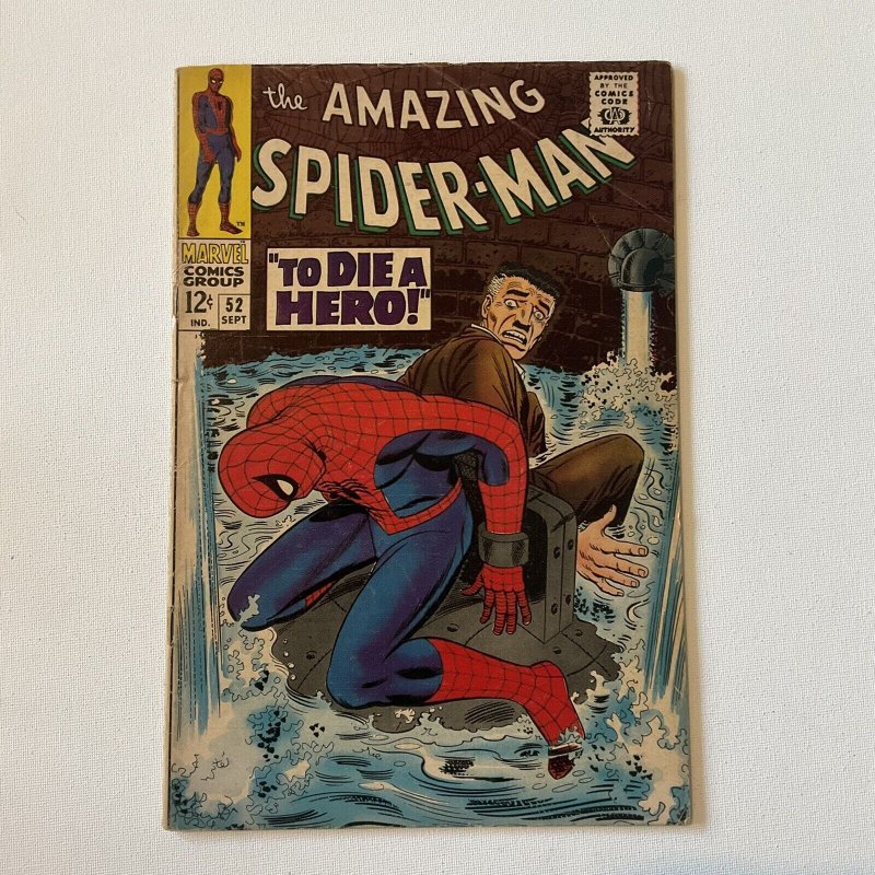 Amazing Spider-Man 52 Very Good/Fine Vg/Fn 5.0 Marvel 1967