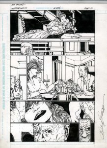 Detective Comics #954 pg 5 Unpublished Alex Sanchez Original Art BATMAN