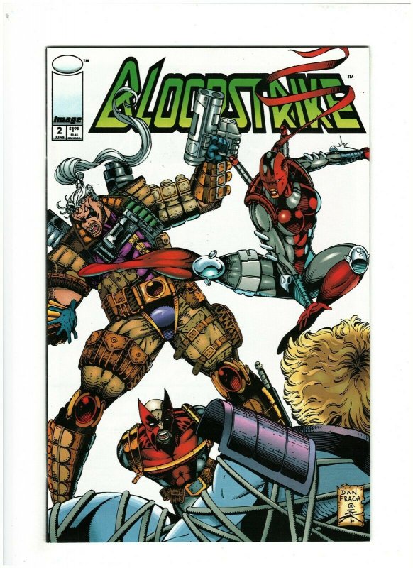 Bloodstrike #2 NM- 9.2 Image Comics 1993 Rob Liefeld