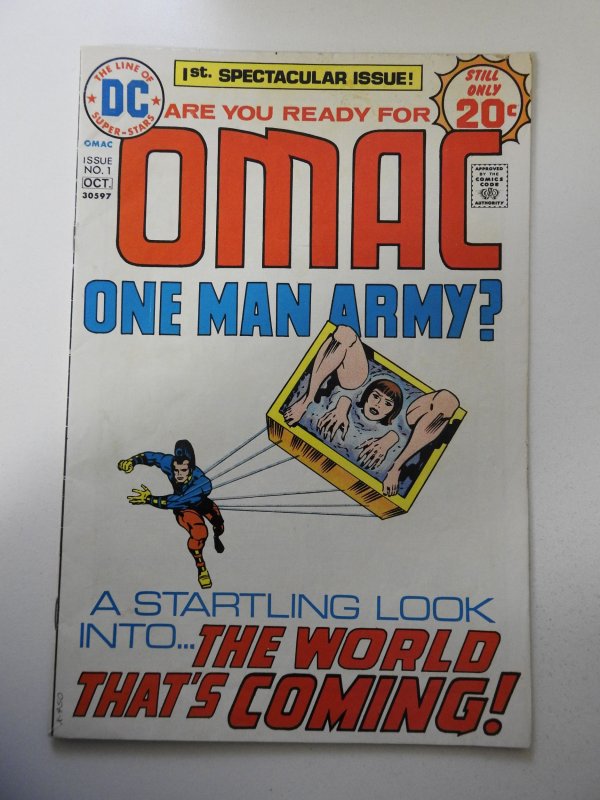 OMAC #1 (1974) Origin & 1st Appearance of OMAC FN- Condition