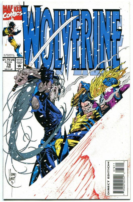 WOLVERINE #78, NM+, DeathStalk,1988, Adam Kubert, more in store...