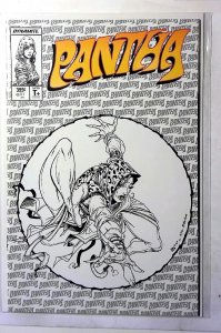 Pantha #1 T 2022 Dynamite 9.4 Lmt 1:11 Incentive B&W Var ASM 300 Homage Comic