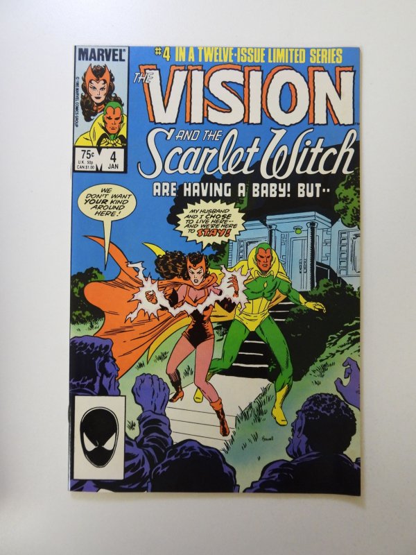 The Vision and the Scarlet Witch #4 (1986) VF condition