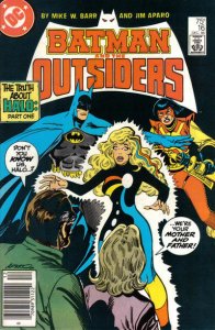 Batman and the Outsiders #16 (Newsstand) FN ; DC | Truth About Halo 1