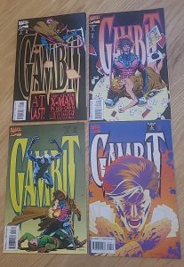 Gambit #1-4 (1993) Complete Mini-Series | Marvel Comics | 1st Solo Series! VF-NM