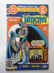 Detective Comics #492 (1980) FN- Condition! tape pull bc