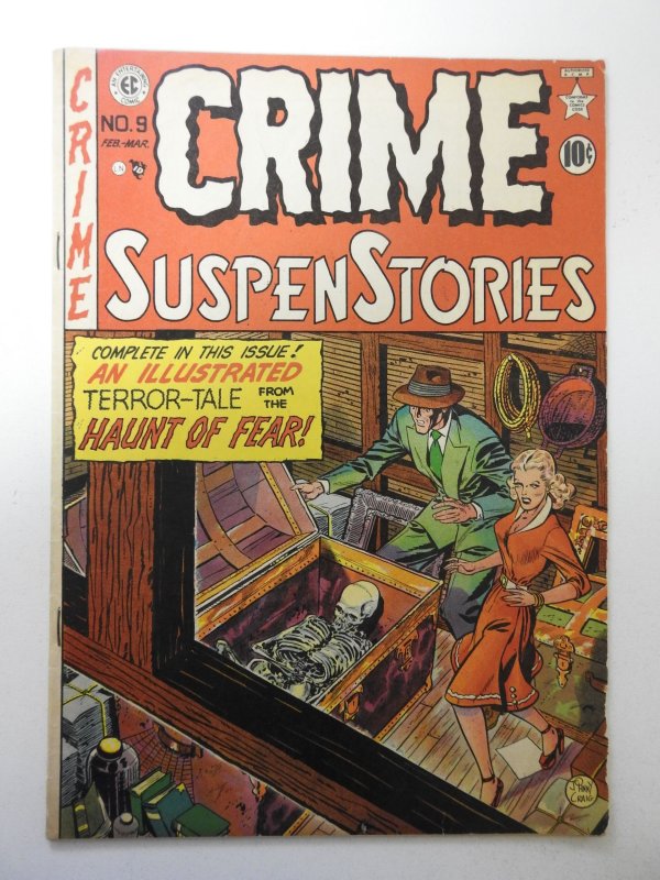 Crime SuspenStories #9 (1952) VG/FN Condition!