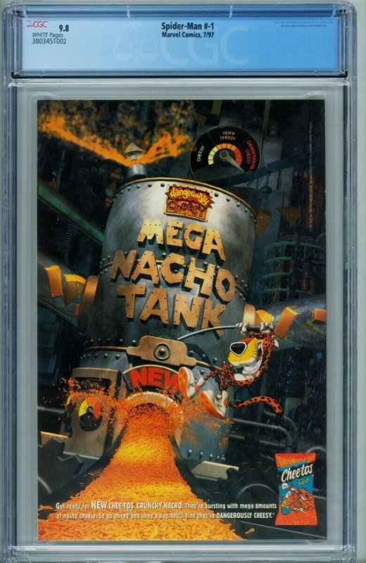 SPIDER-MAN #-1 1997 cgc 9.8-Marvel comic book-1997-3803451002