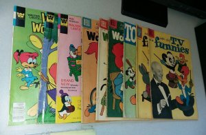 Walter Lantz Woody Woodpecker 10 Issue Golden Silver Bronze Age Comics Lot dell