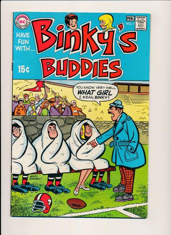 Binky's Buddies #7 DC Comics 1970 ~ VG Low Grade (PJ38) 