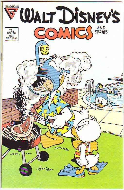 Comics and Stories, Walt Disney's #511 (Oct-86) NM/NM- High-Grade Donald Duck...