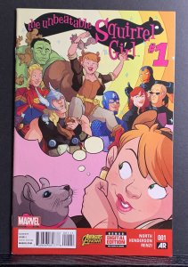 The Unbeatable Squirrel Girl #1 (2015) 1st Printing 1st Appearance Mew (Mewnir)