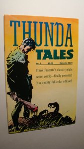 FRAZETTA COMICS - THUNDA TALES 1 *HIGH GRADE* JUNGLE ACTION
