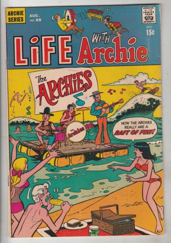 Life with Archie #88 (Aug-69) FN/VF+ High-Grade Archie, Jughead, Betty, Veron...